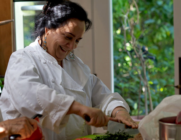 Najmieh Batmanglij Iranian Chef